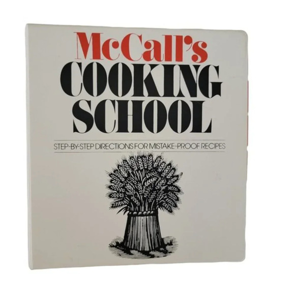 Vintage McCall's Cooking‎ School 1986 Cookbook Set 3 Ring Binders - Picture 2 of 7